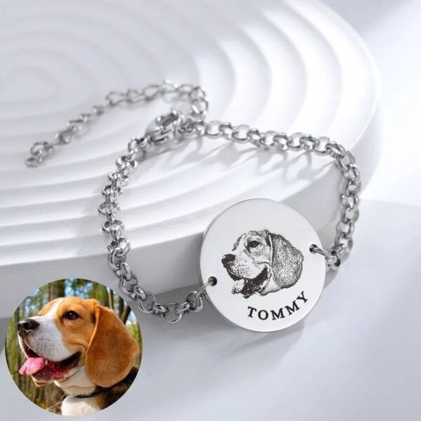 Pet Portrait Jewelry Necklace