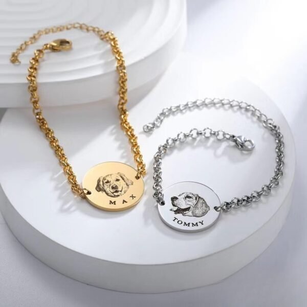 Pet Portrait Jewelry Necklace - Image 2